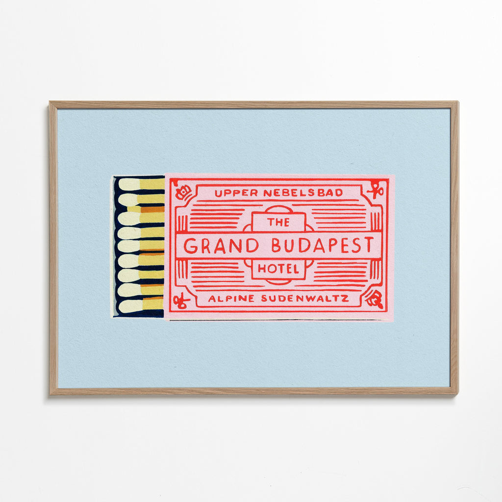 The Grand Budapest Hotel Poster - Studio Mandariini 