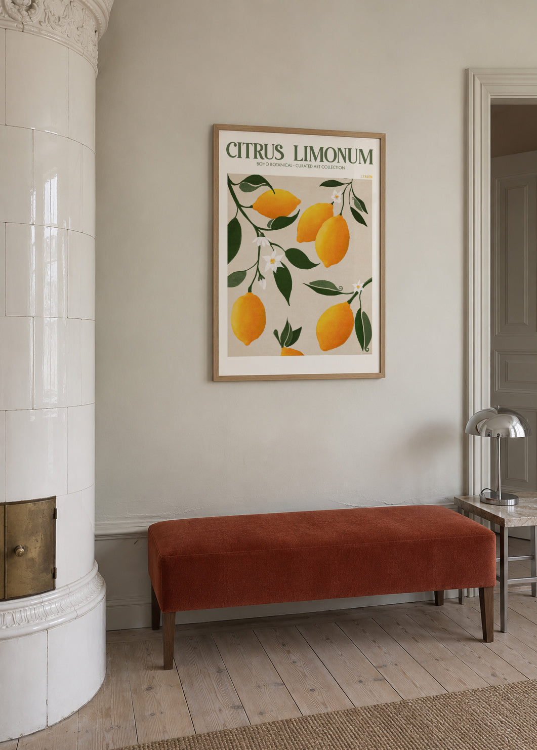 Ratio 4x5 Print By Bohonewart Copy 4 - Framed poster in an interior