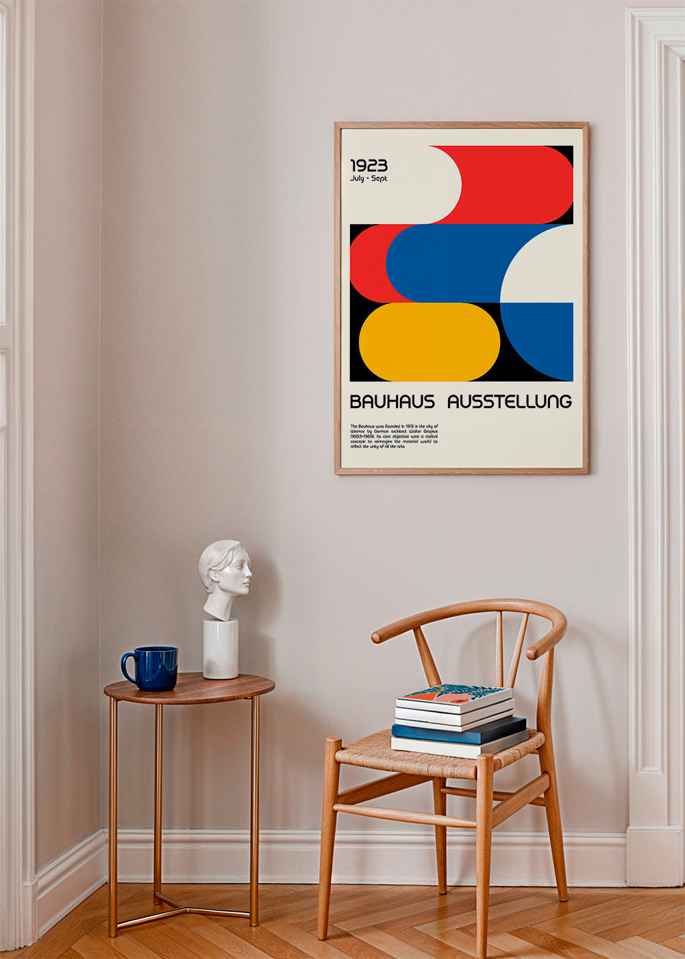 Vintage Bauhaus geometric poster 1923 | Wall art, framed prints