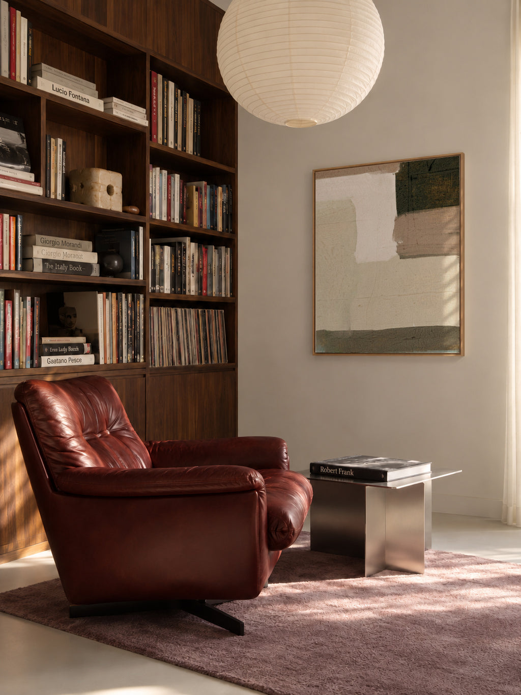 Base 2 - Framed canvas in an interior