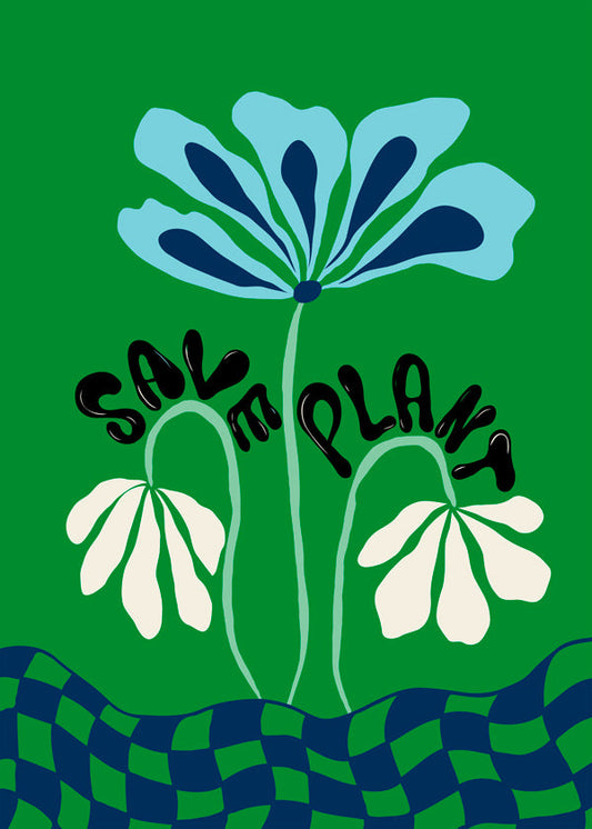 Save Plants - Miho Art Studio