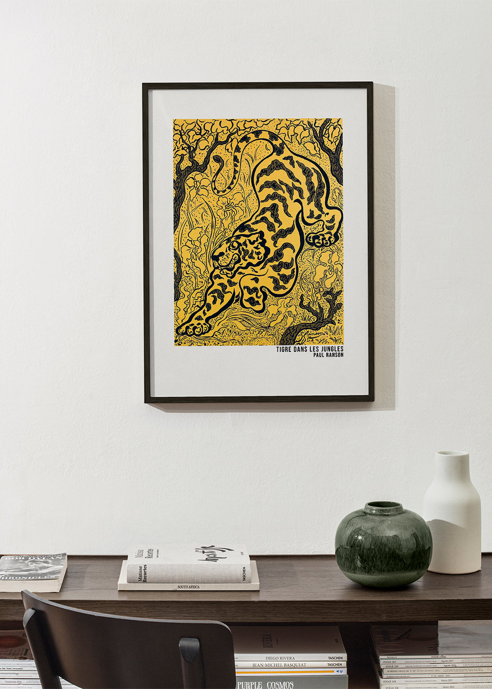 Tigre Dans Les Jungles Poster - Paul Ranson 