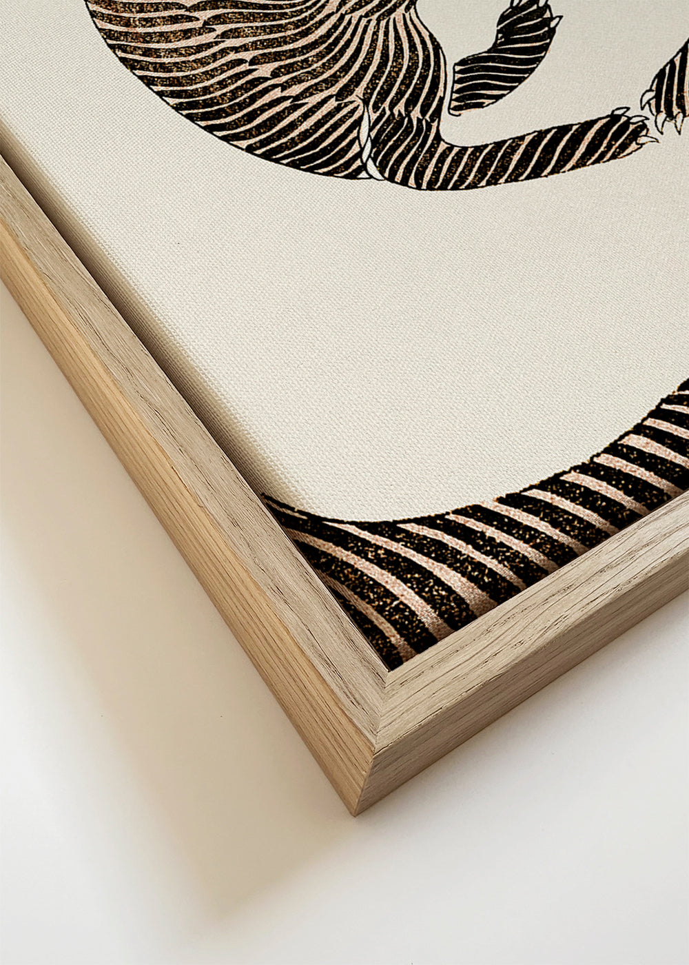 Woodblock Tigers From Yatsuo No Tsubaki (Creative ed.)) - Taguchi Tomoki 