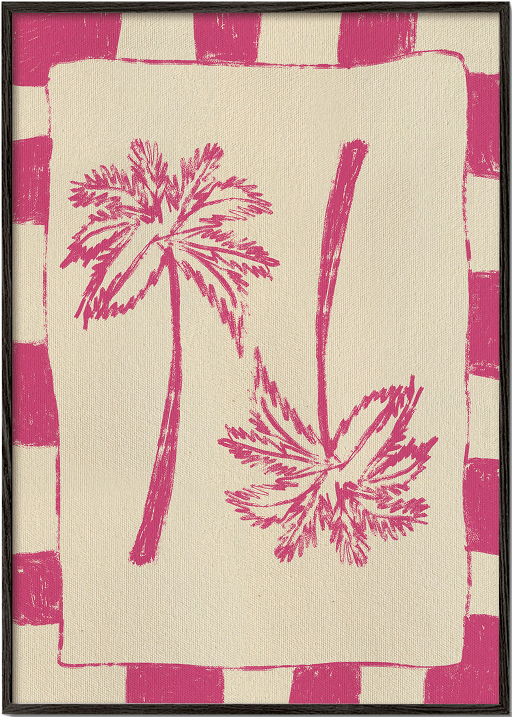 Illustration Palm paradise – Pink