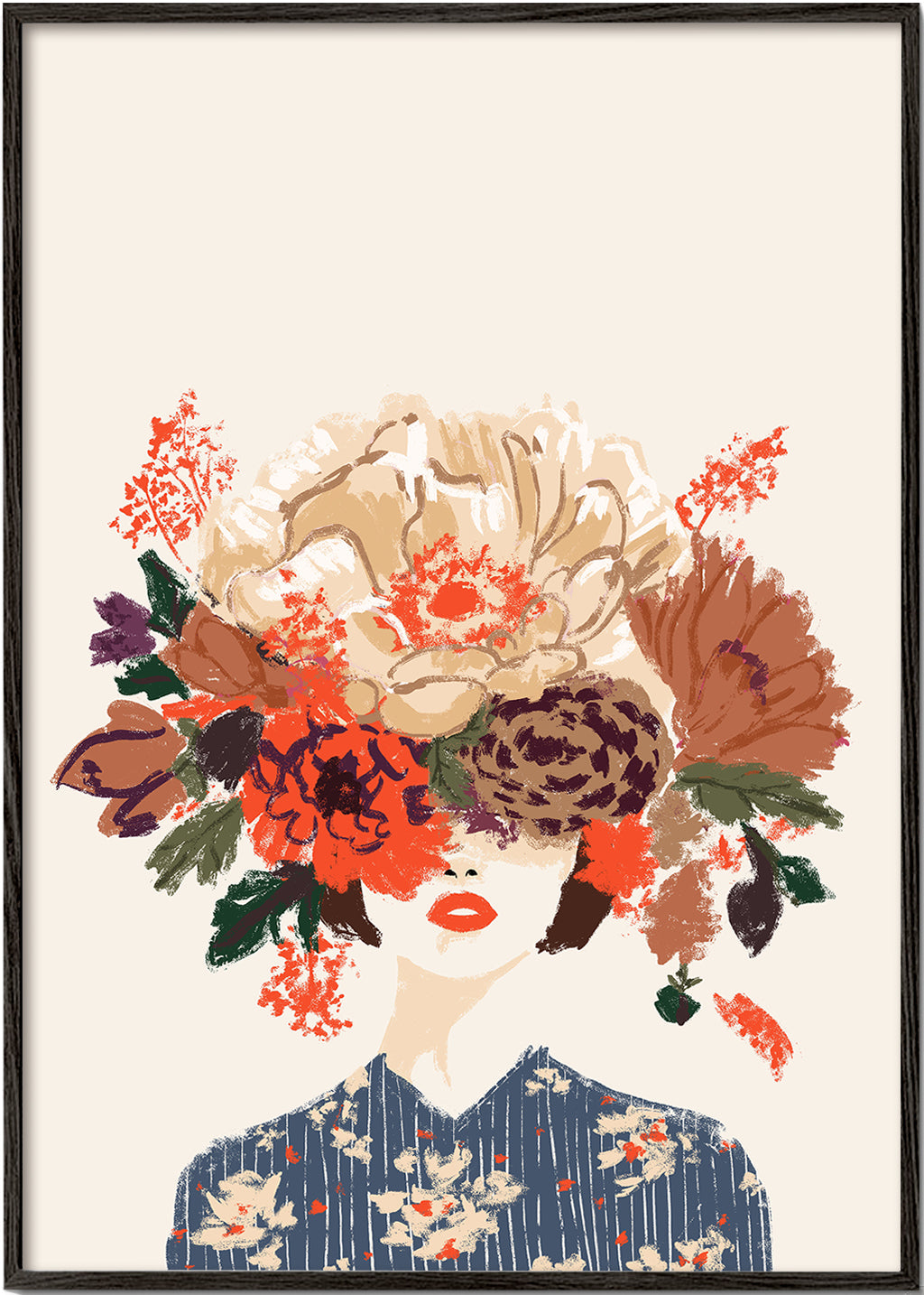 Illustration Floral Crown