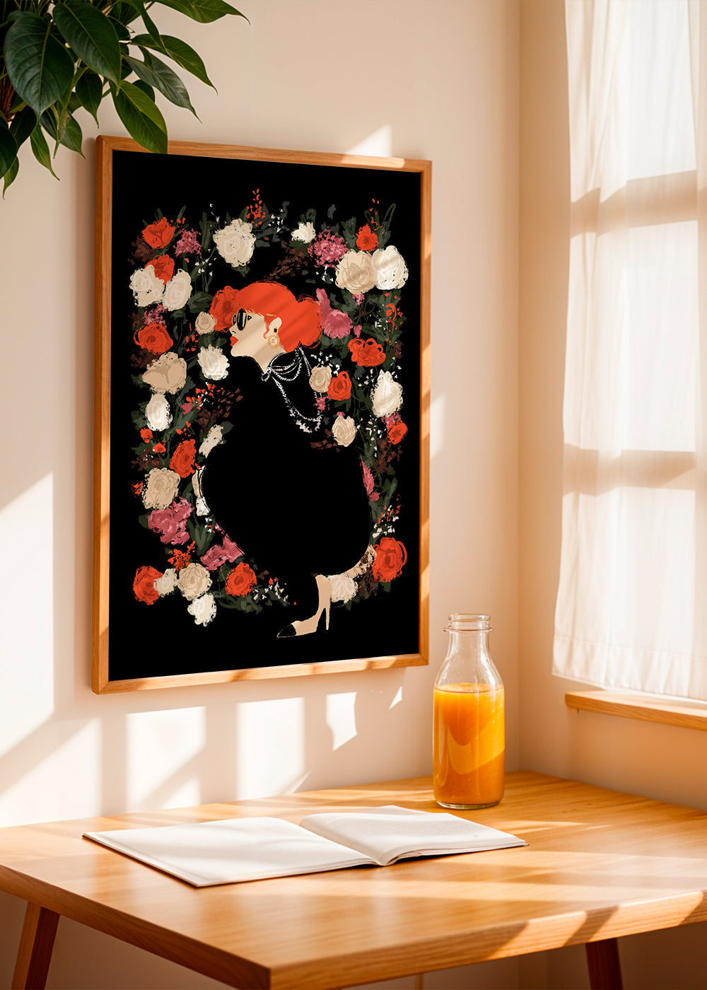 Illustration Floral Frame