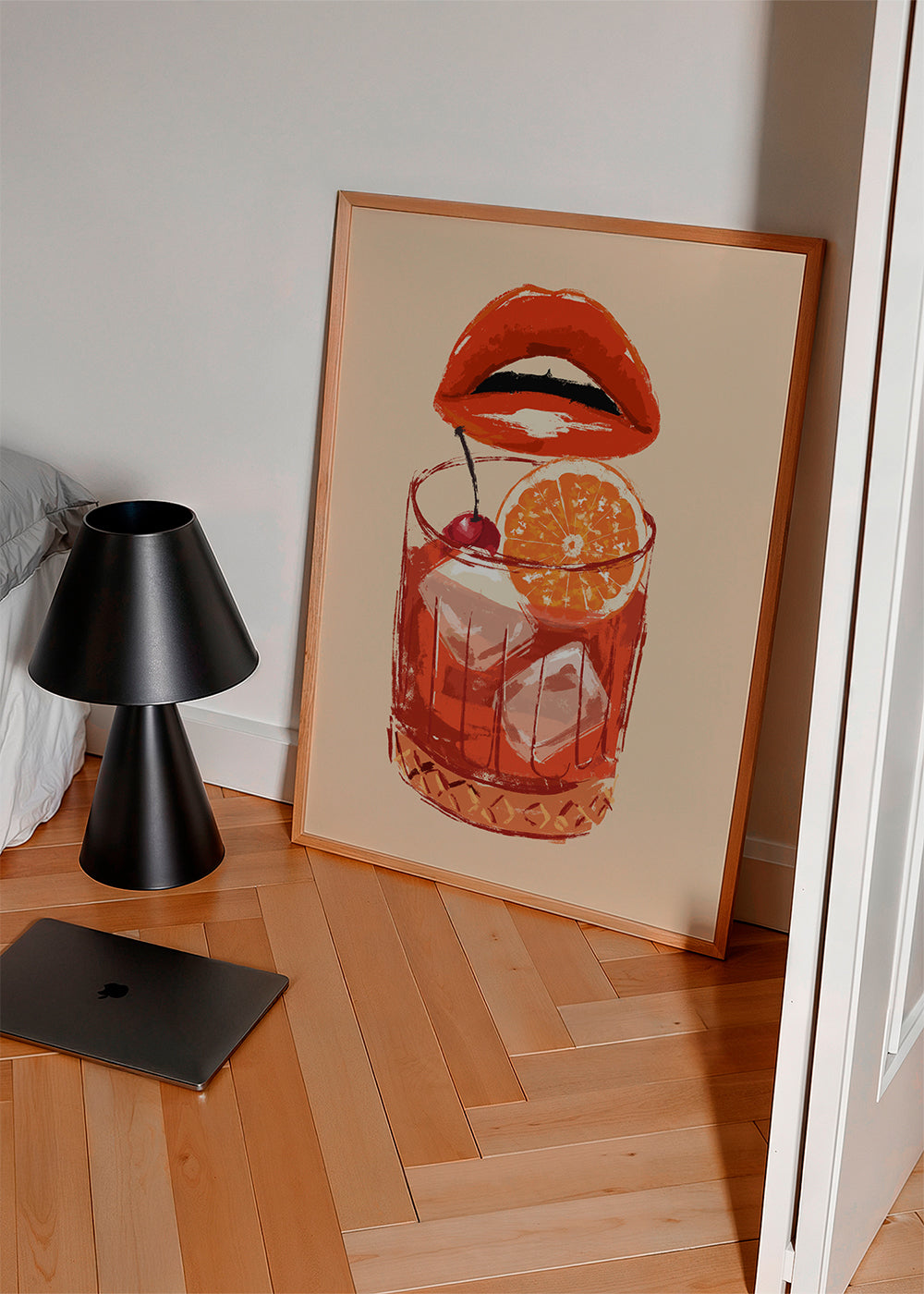 Old fashioned cocktail