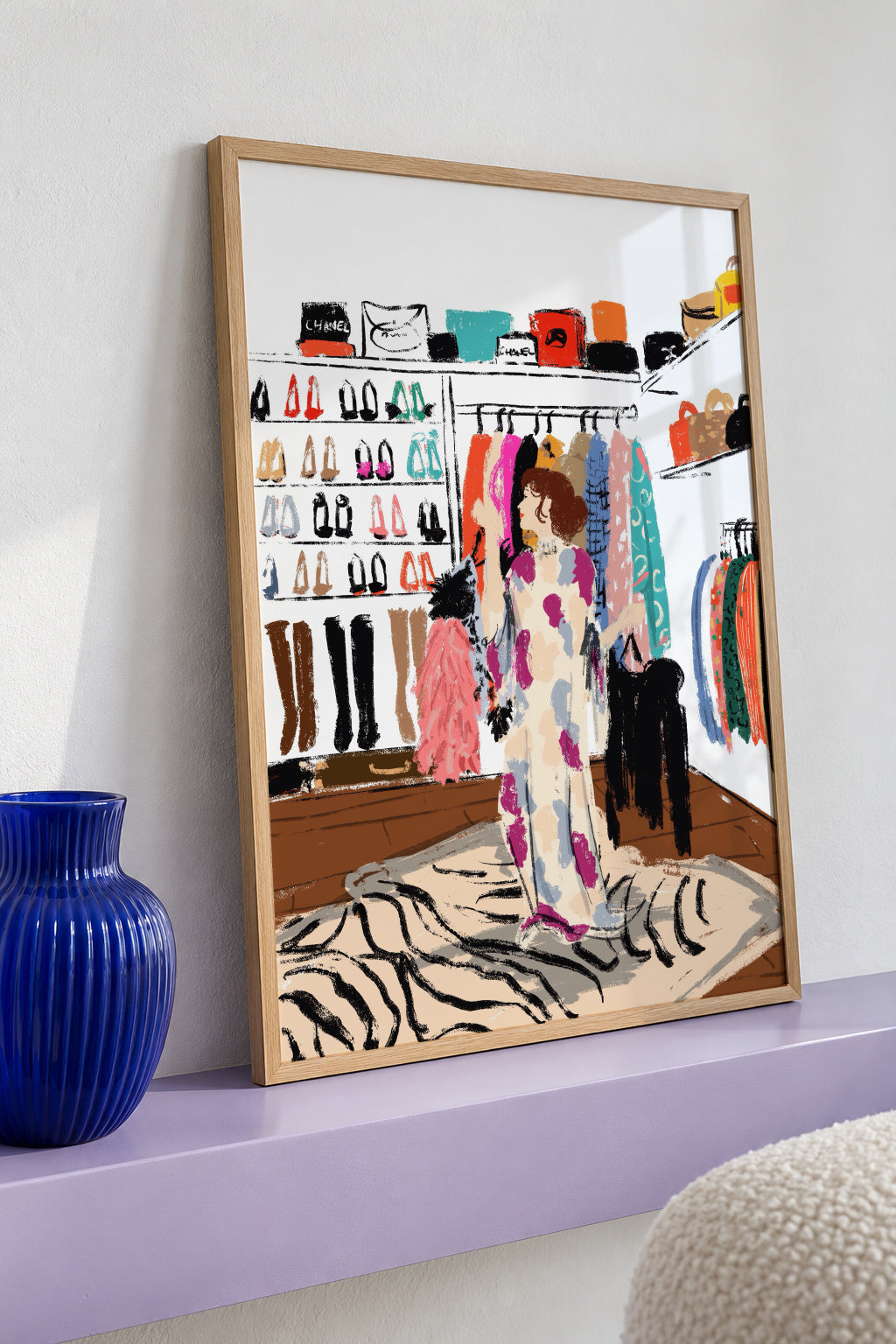 The Closet - Framed poster detail