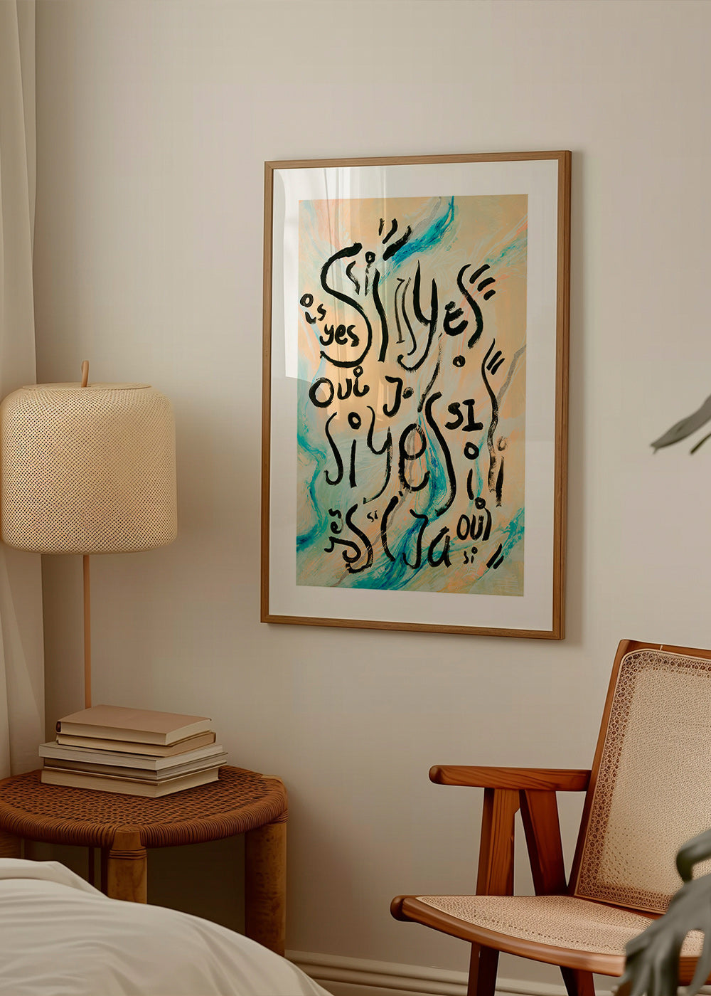 Ilustración tipográfica con gestos acuarelados – Product3