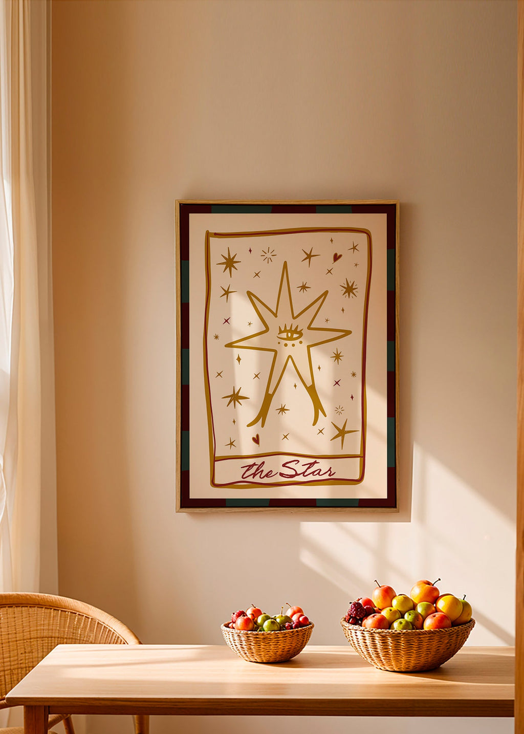 Ilustración: la Estrella mística con ojo central – Canvas1