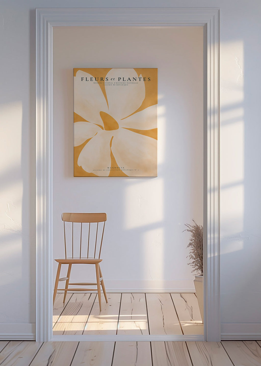 Botanical print Magnolia large format