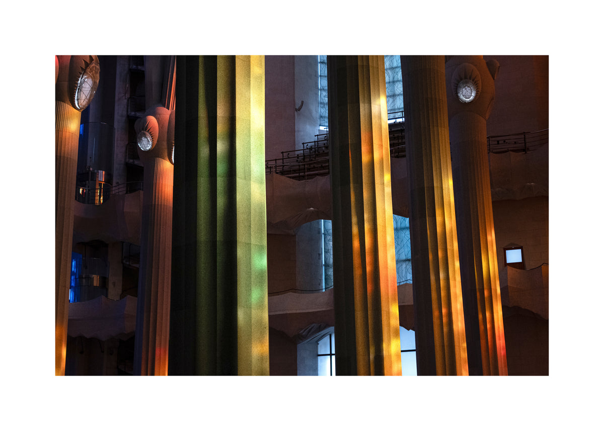 Stained Reflections - Unframed art print
