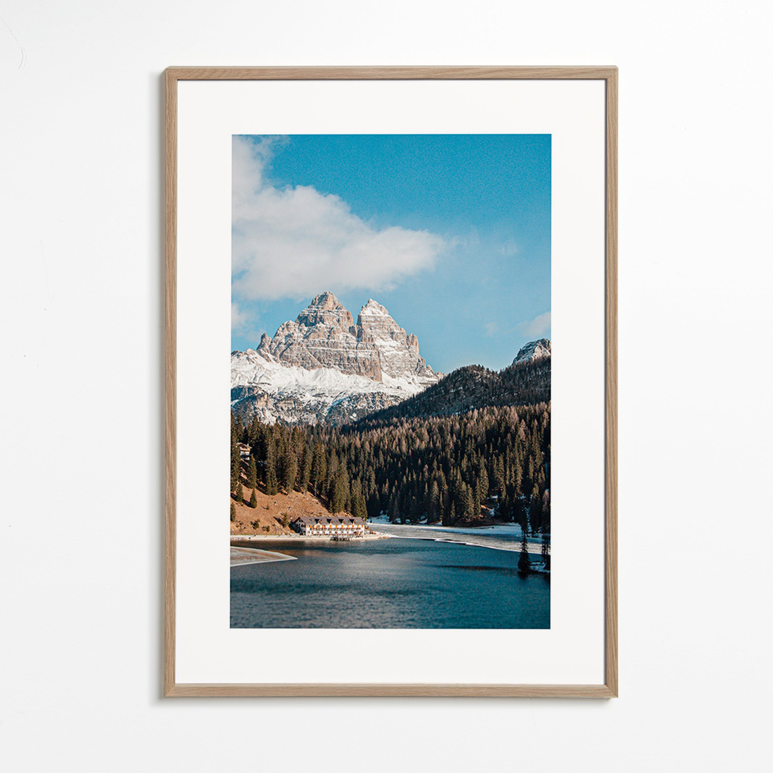 Mountain lake photograph