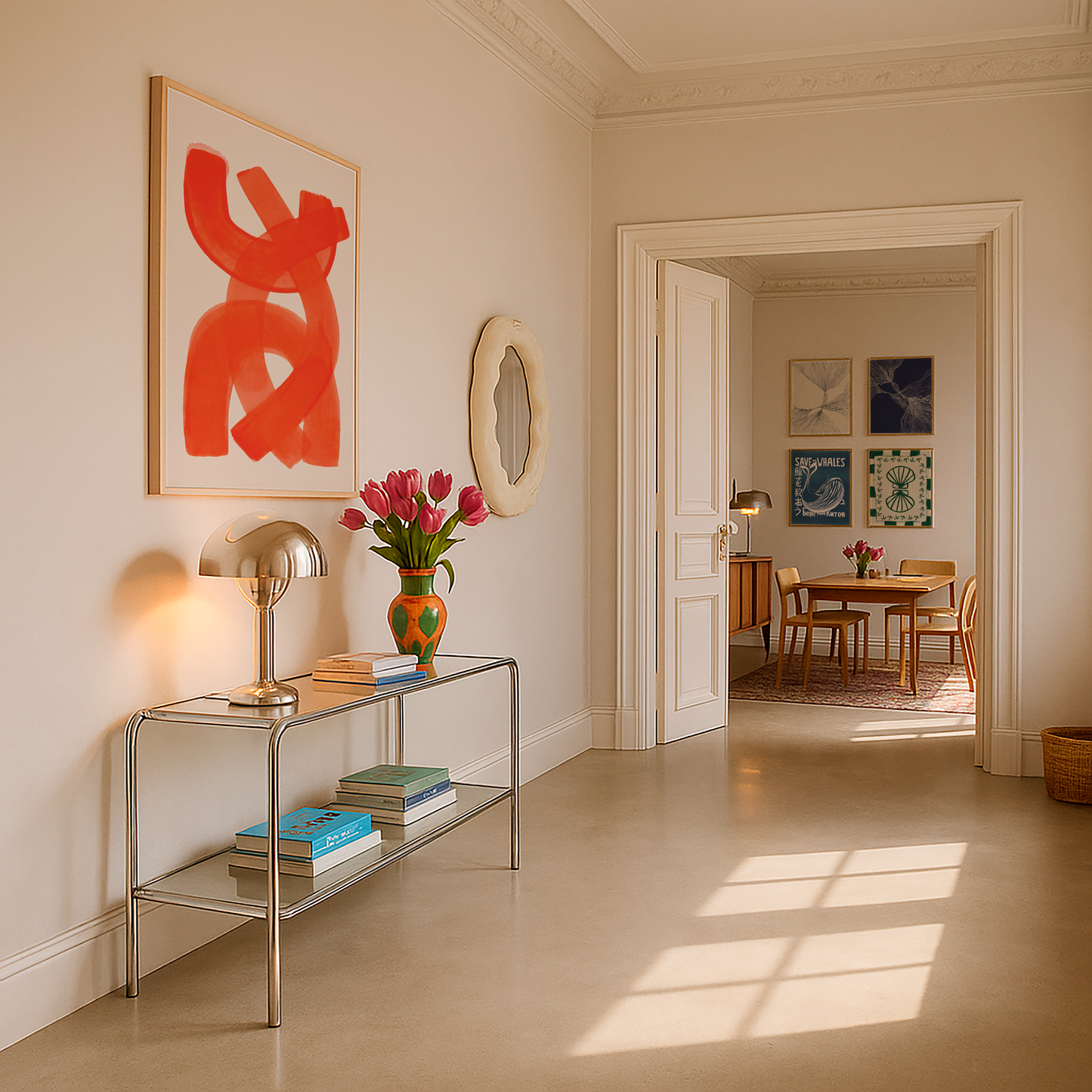 Orange Strokes - Ejaaz Haniff