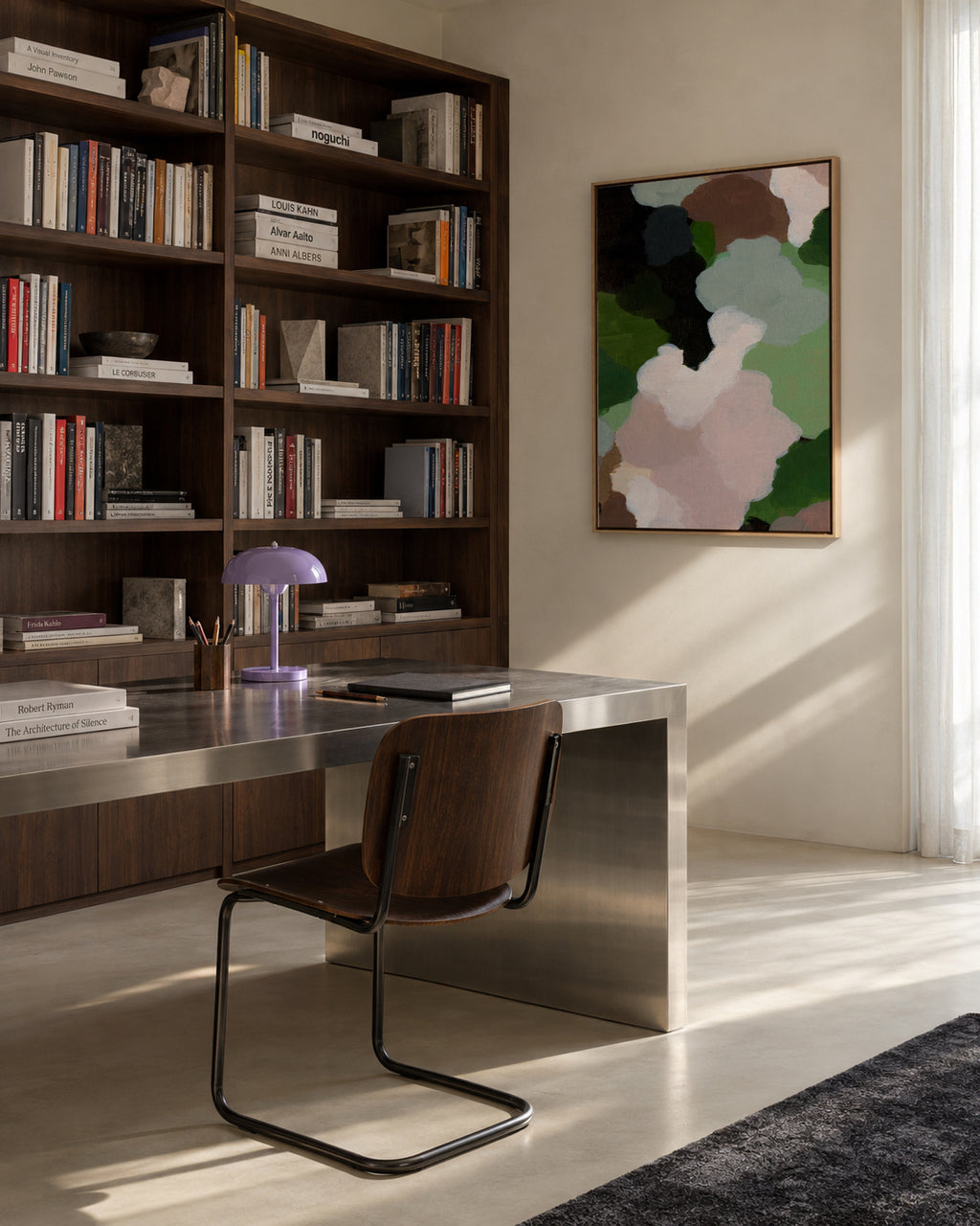 Abstract 60 - Framed canvas in an interior