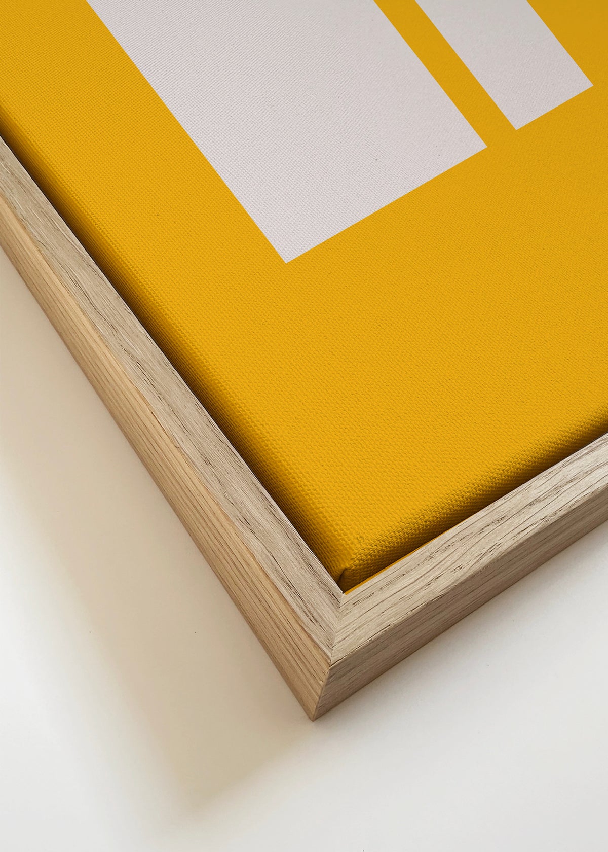 Bold Expression - Framed canvas detail