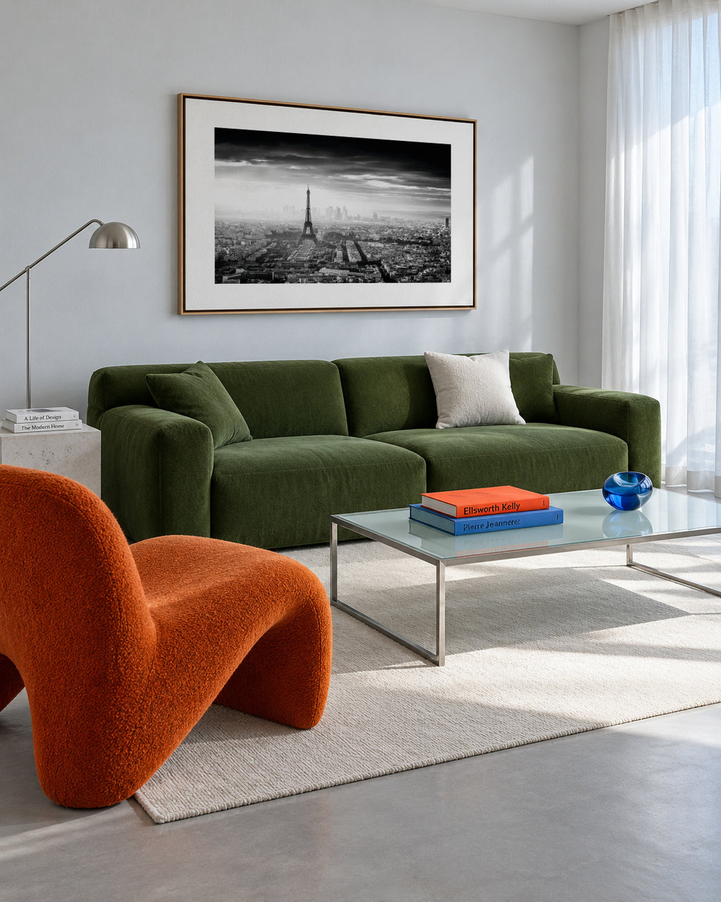 Paris - Framed canvas in an interior