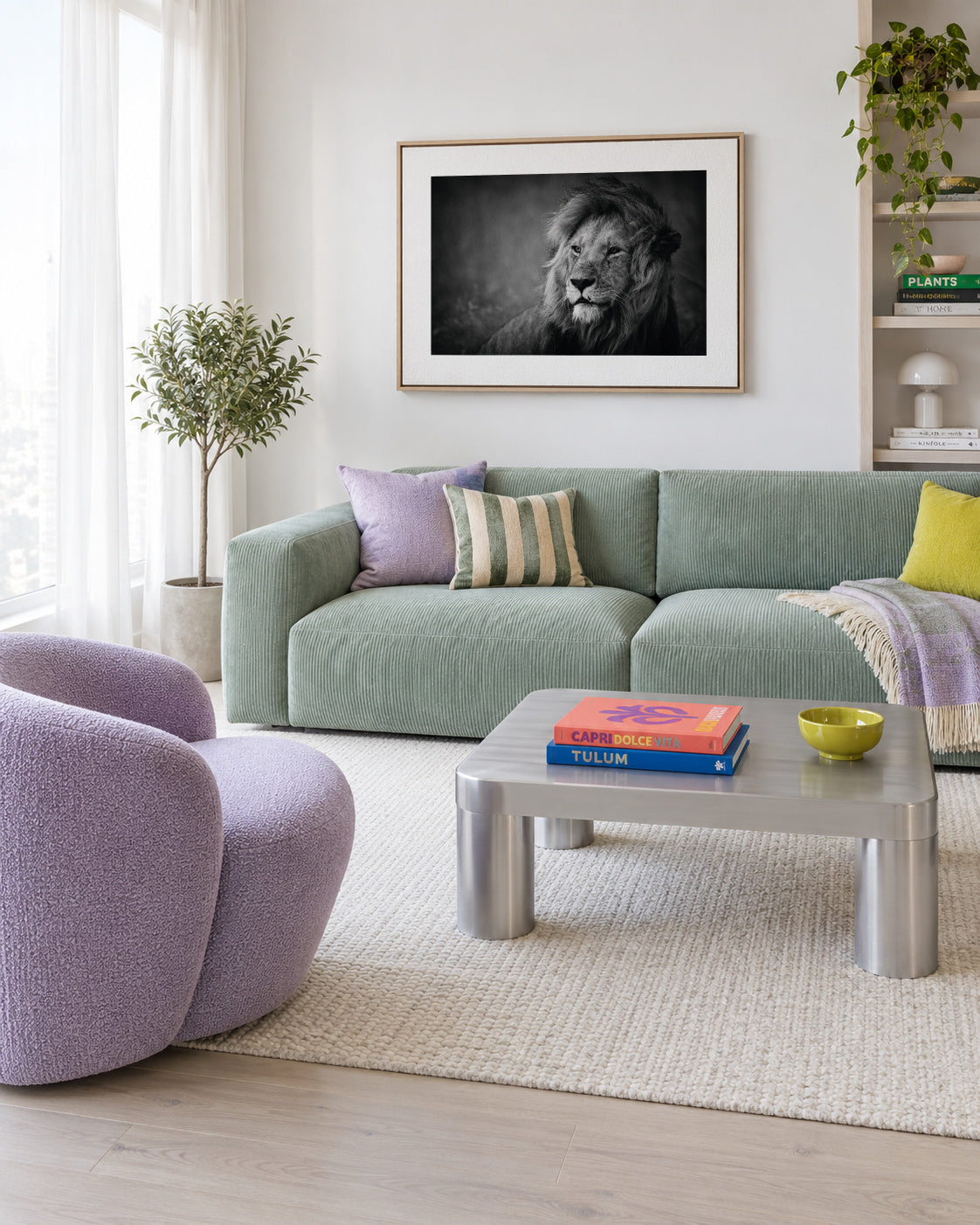 Regal - Framed canvas in an interior