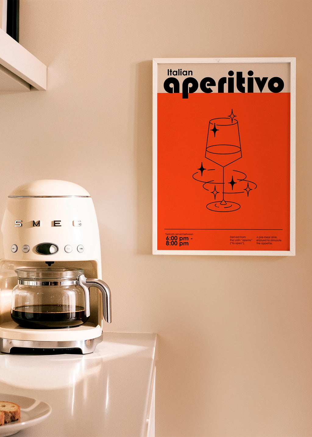 Cuadro de cocina Aperitivo italiano gráfico – Product3
