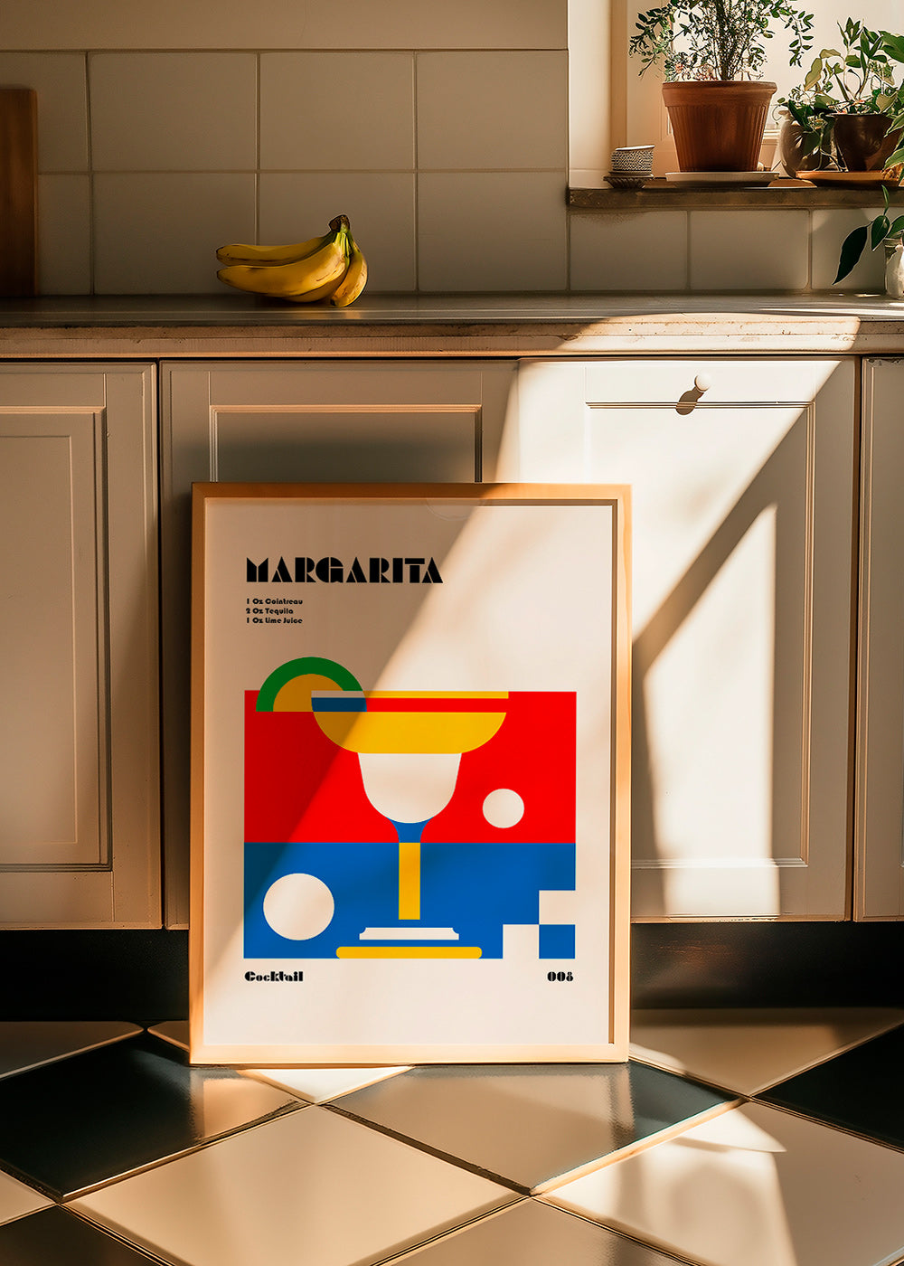 Cuadro de cocina Margarita estilo Bauhaus – Product2