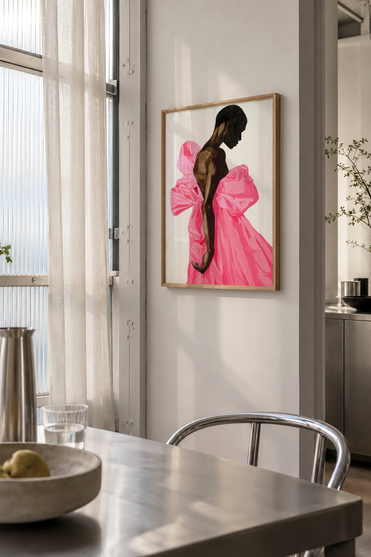 Bloom - Framed poster in an interior
