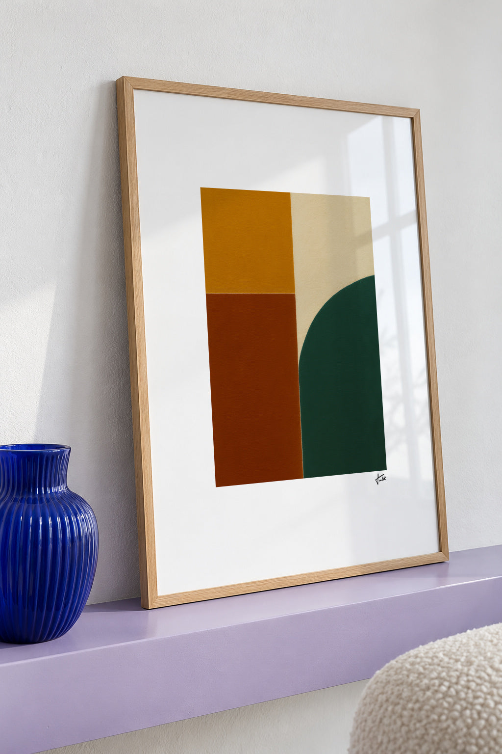Modular Curve II - Framed poster detail