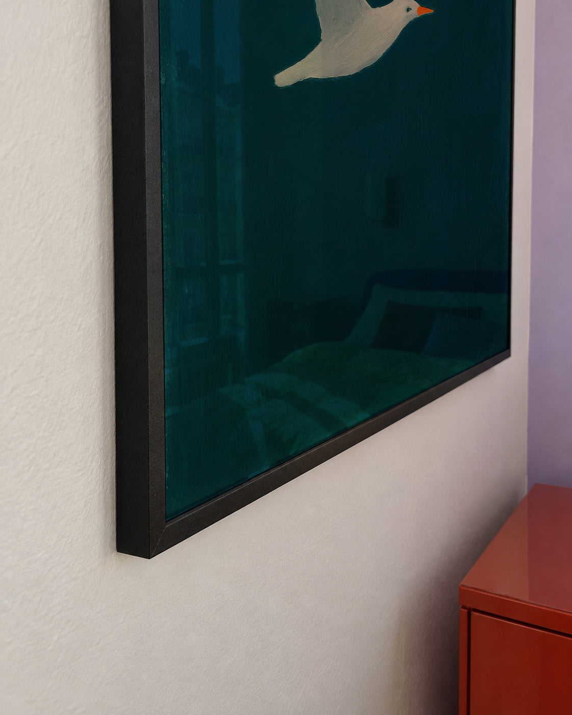 Azure Navigator - Framed poster detail