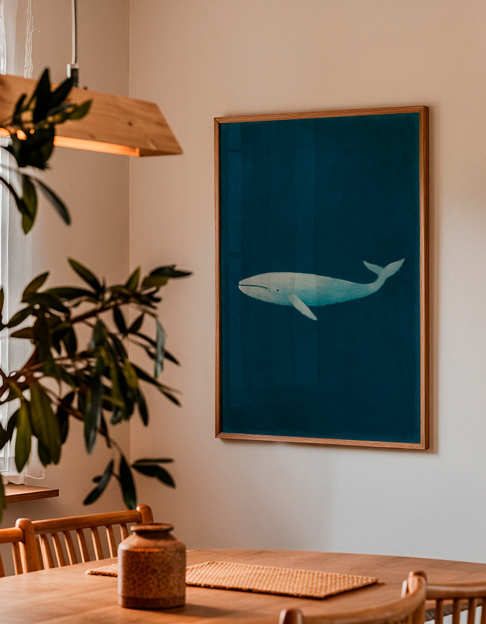 Cuadro ballena azul profundo – Product3