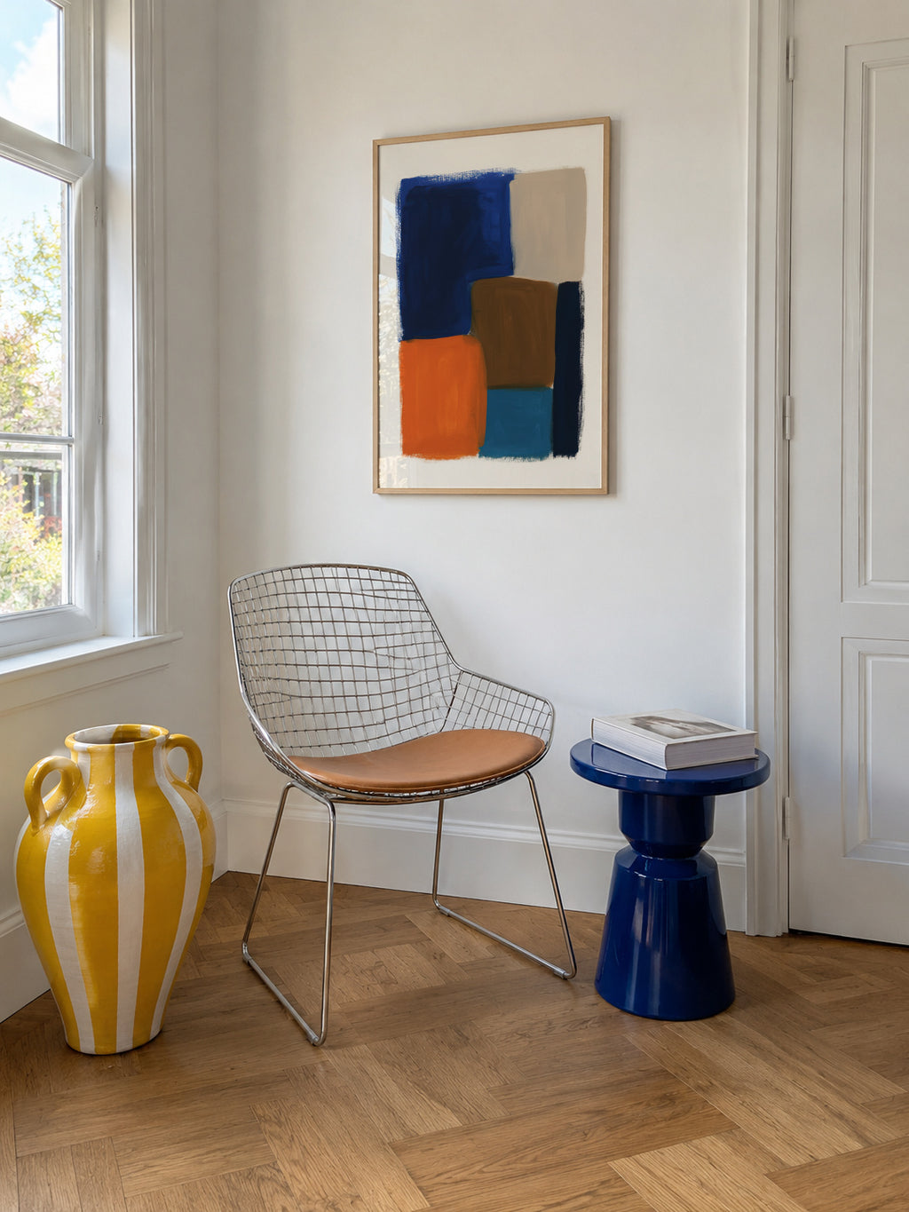 Deep Sea Layers - Framed poster in an interior