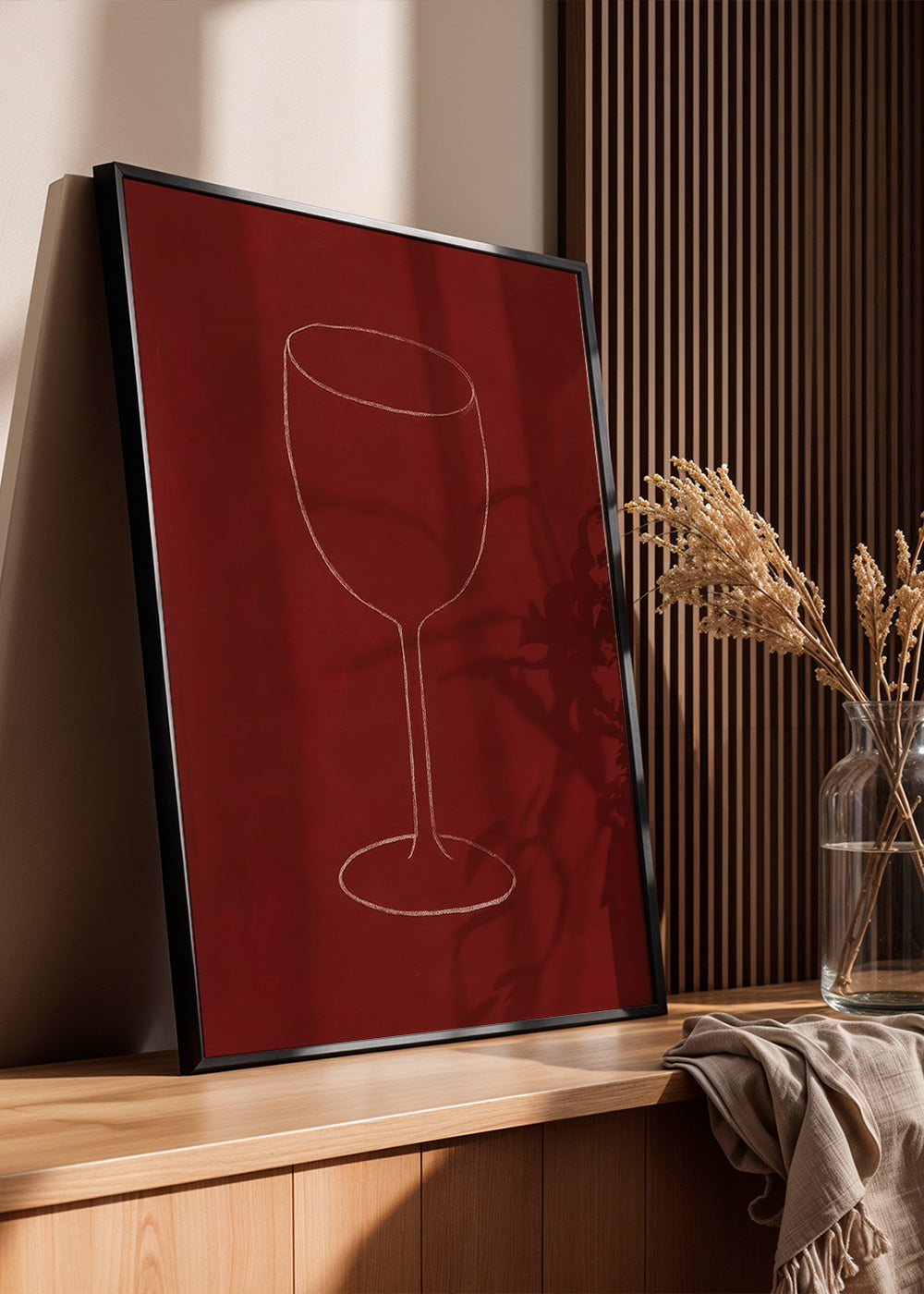 Cuadro de cocina con silueta de copa – Product3