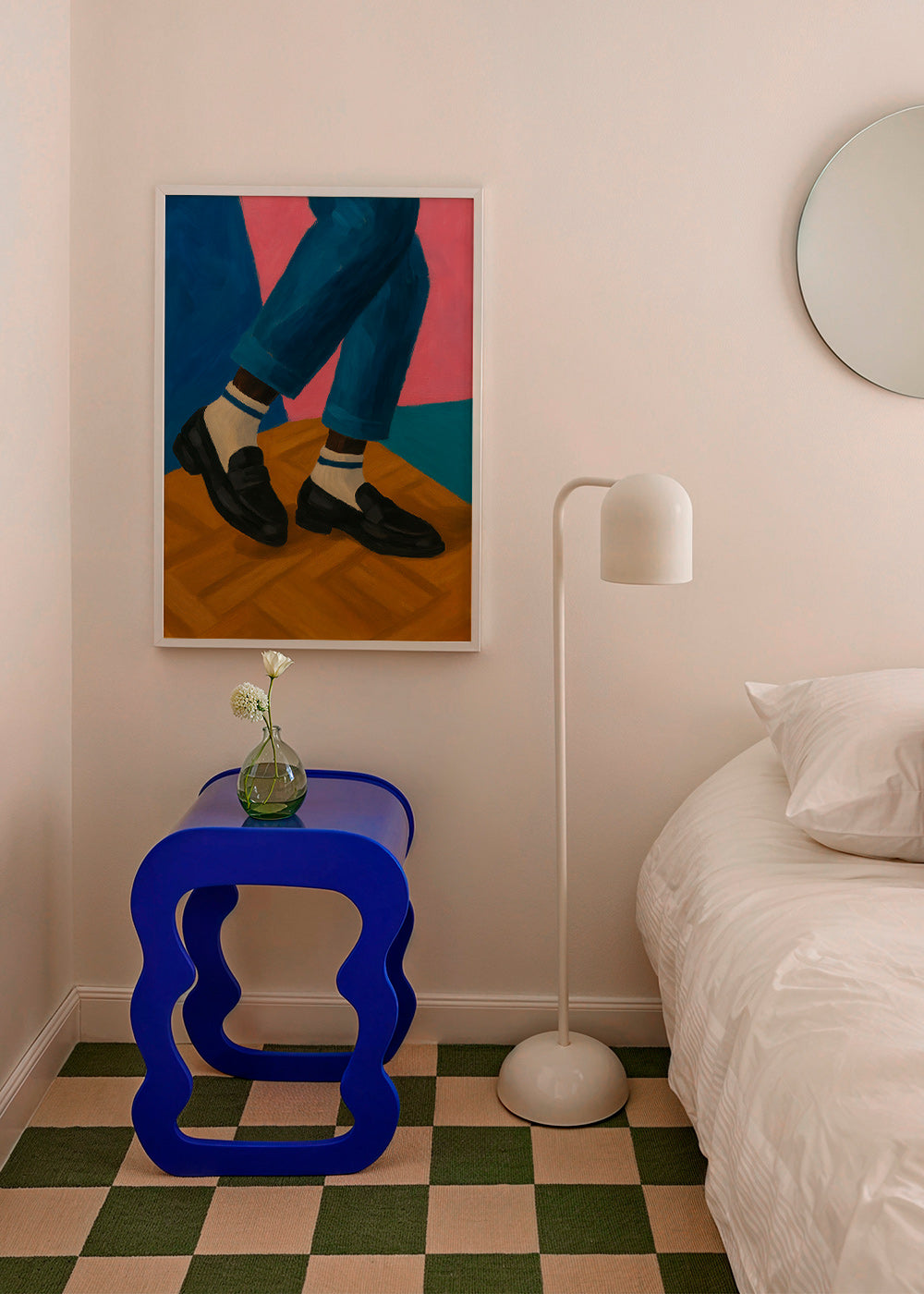 Ilustración de loafers y calcetines a rayas – Product2