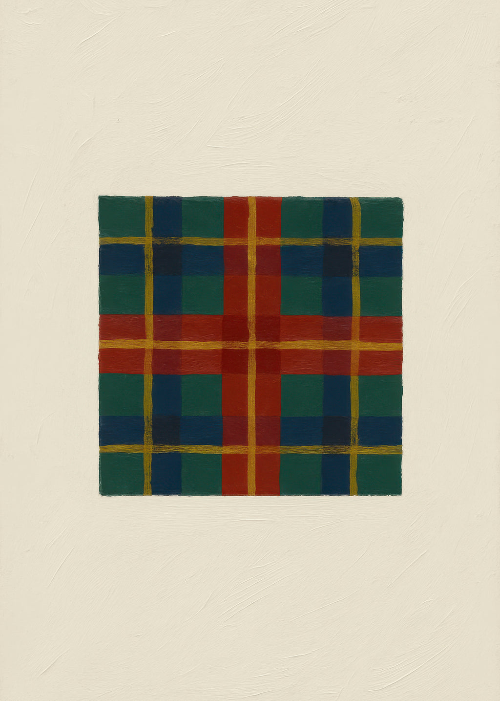 Autumn Check - Unframed art print