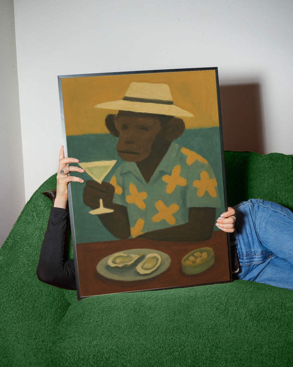 Vacation Mode - Framed poster detail