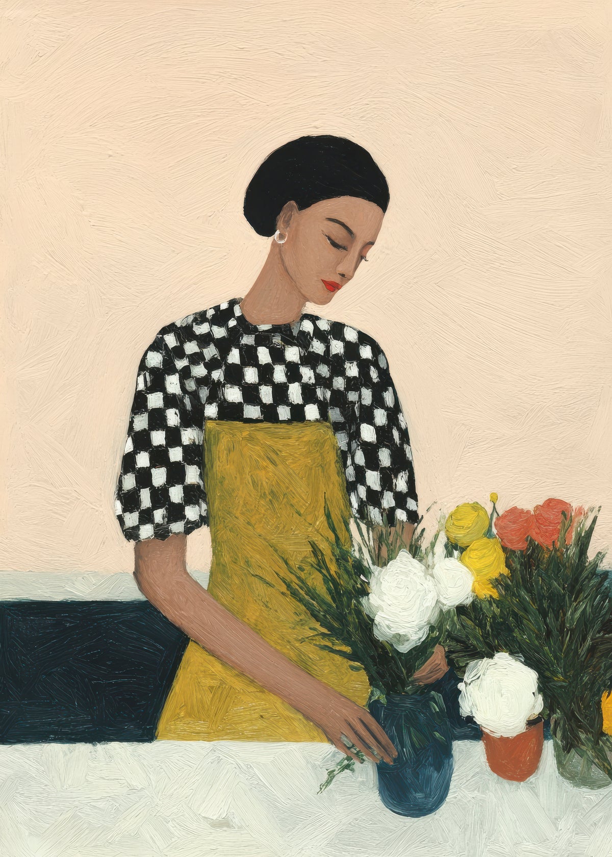 The Florist - Unframed art print