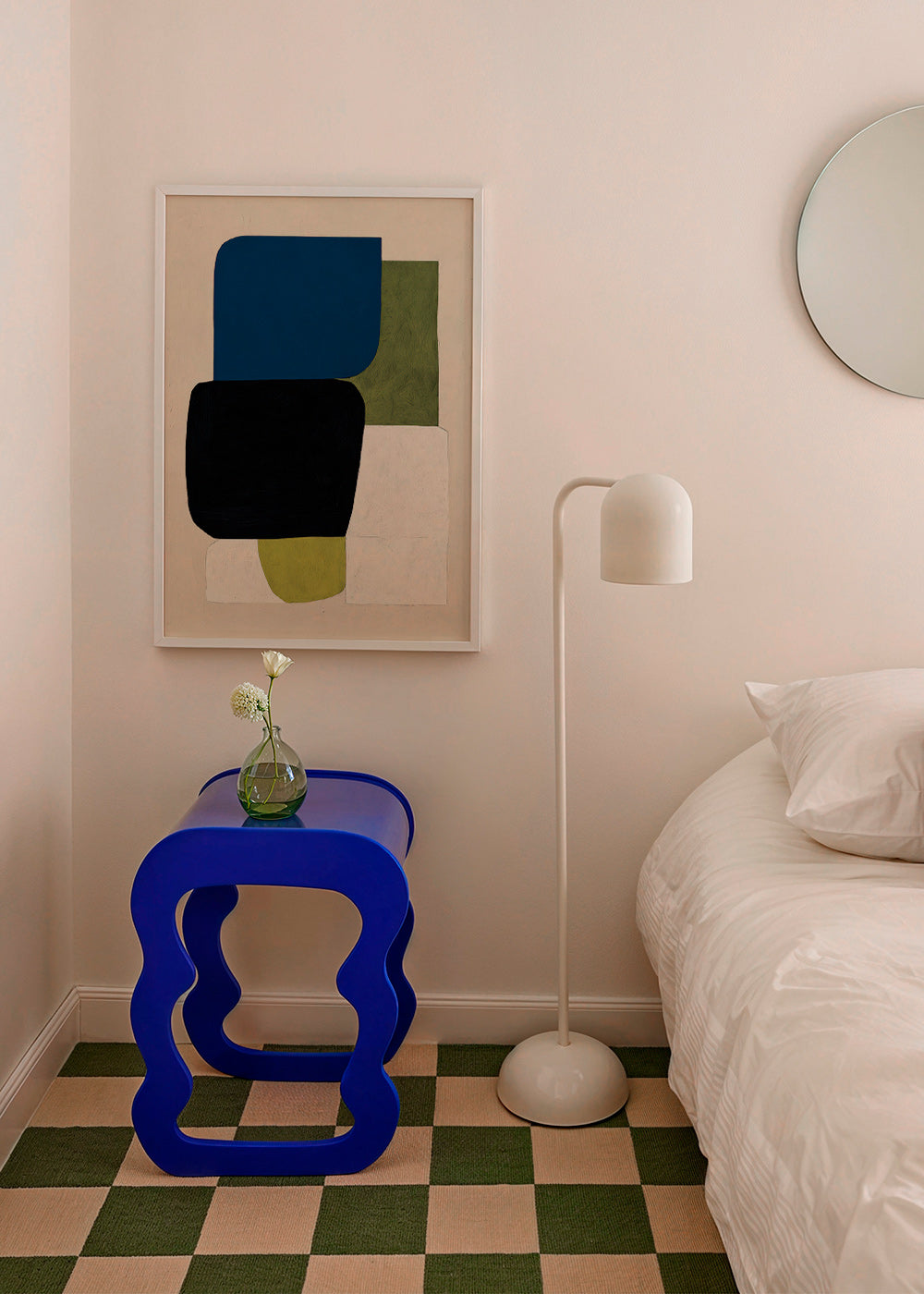 Cuadro abstracto de bloques geométricos – Product3