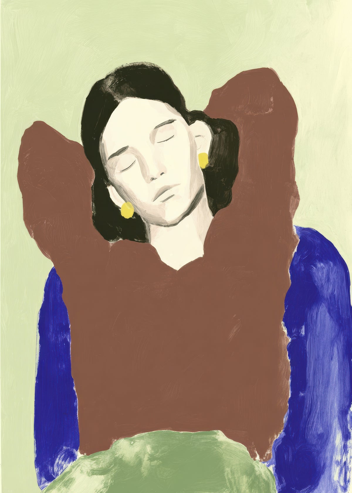 Morning Stretch - Unframed art print