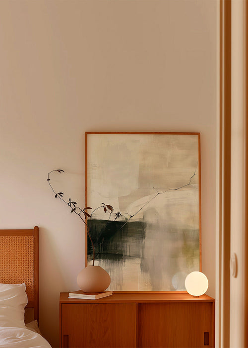 Cuadro abstracto con horizonte difuso – Product1