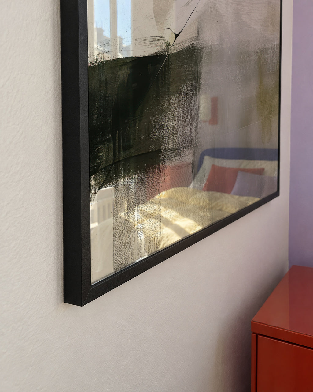 Blurred Horizon - Framed poster detail