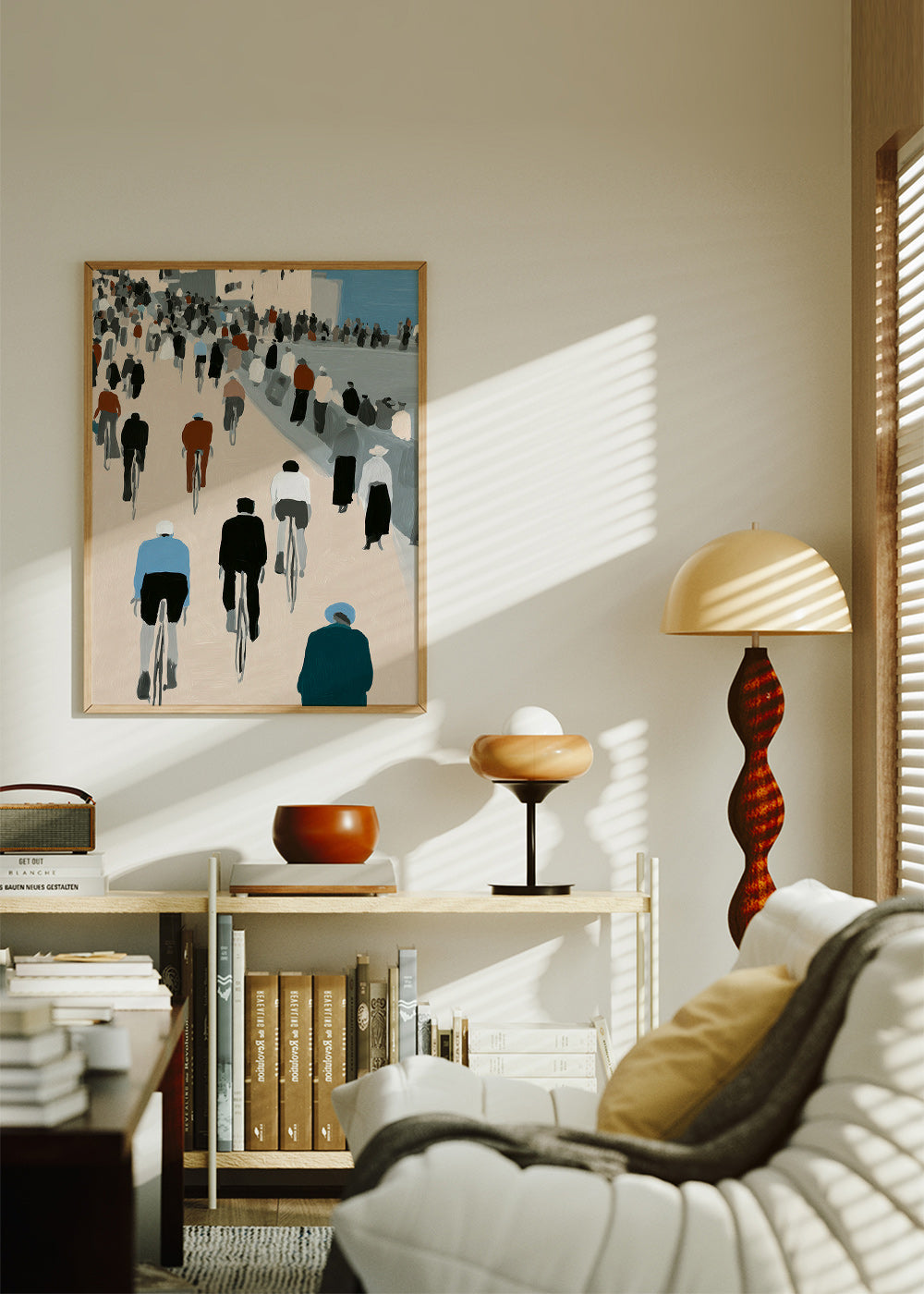 Cuadro deportivo Paseo de ciclistas – Product1