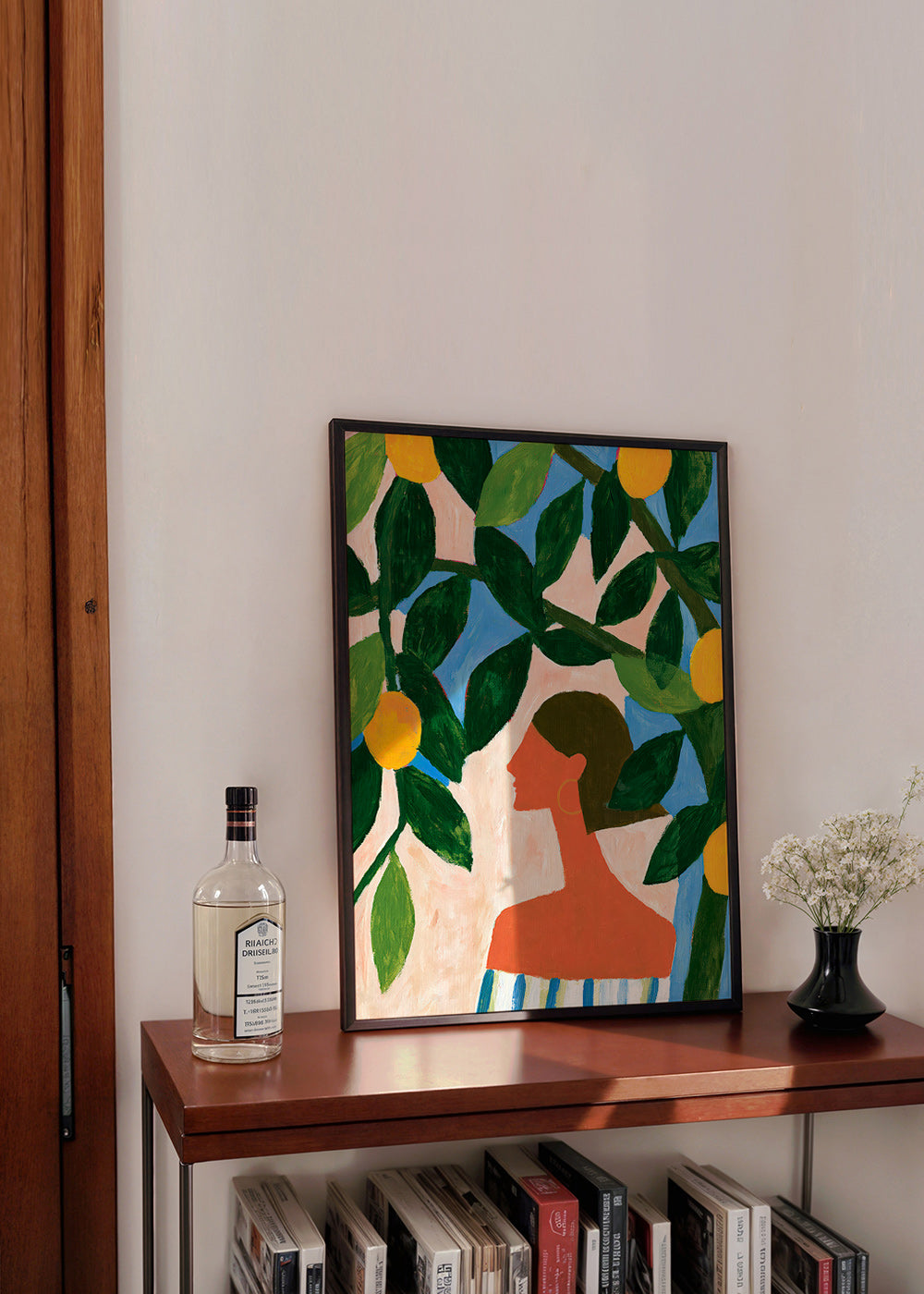 Lámina botánica: perfil entre limoneros – Product3
