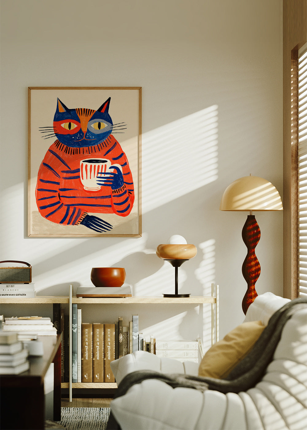 Cuadro de cocina con gato y taza – Product2