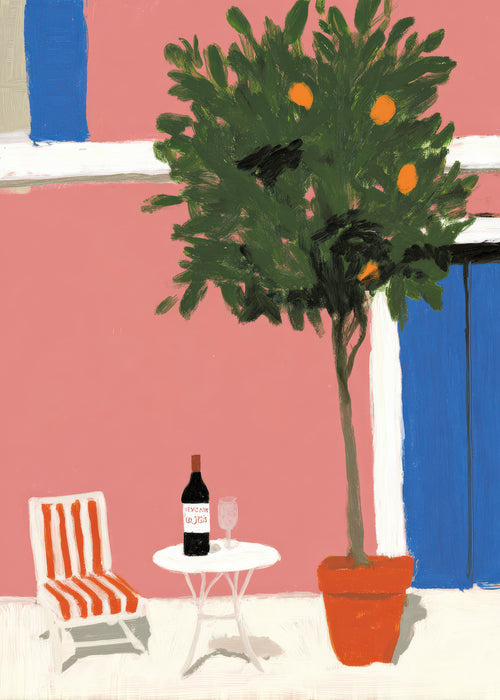 Summer Terrace - Unframed art print