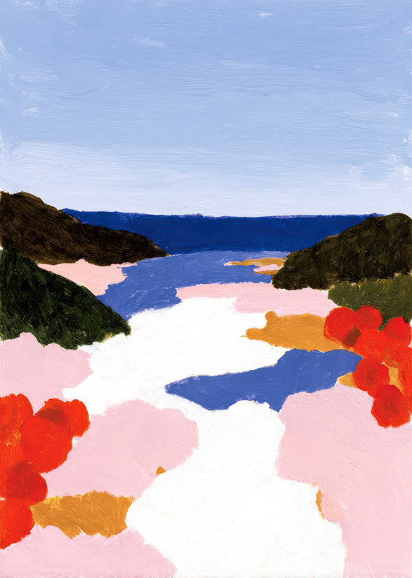 Botanical print: bay in bloom