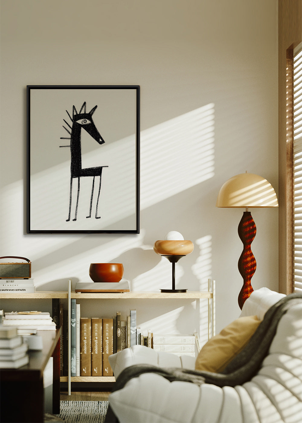 Artwork little creature line