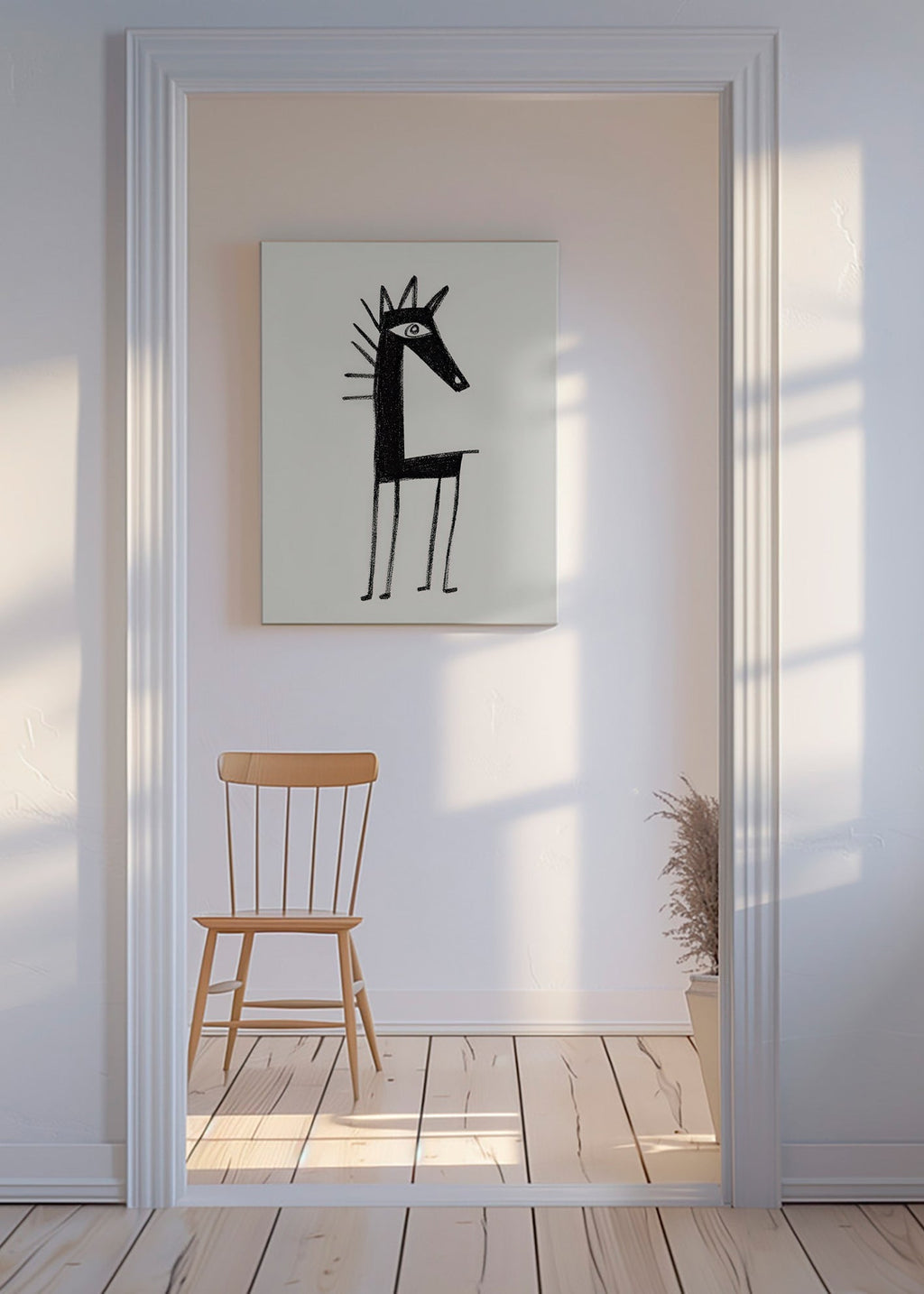 Artwork little creature line
