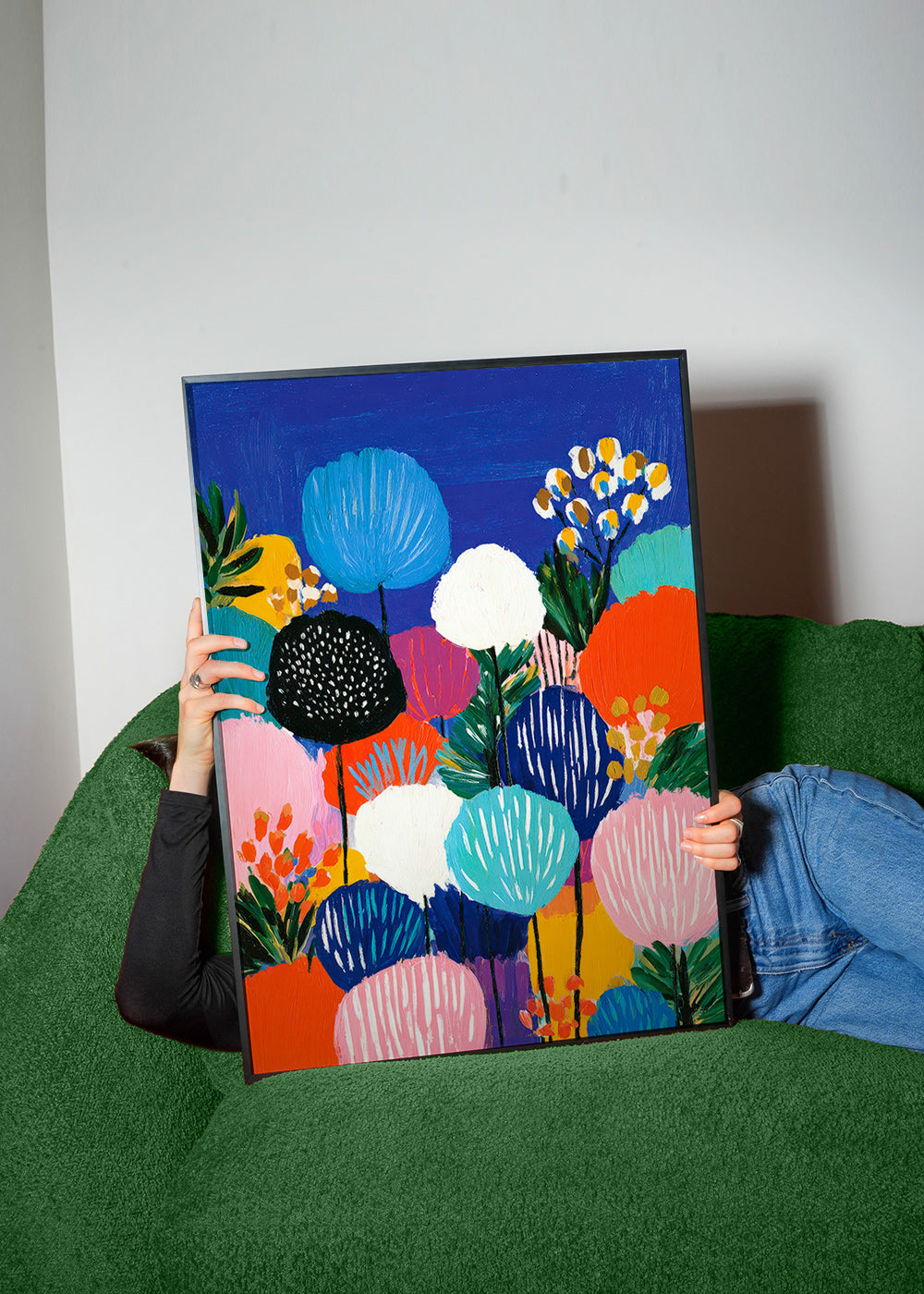 Lámina botánica con bouquet colorido – Product2