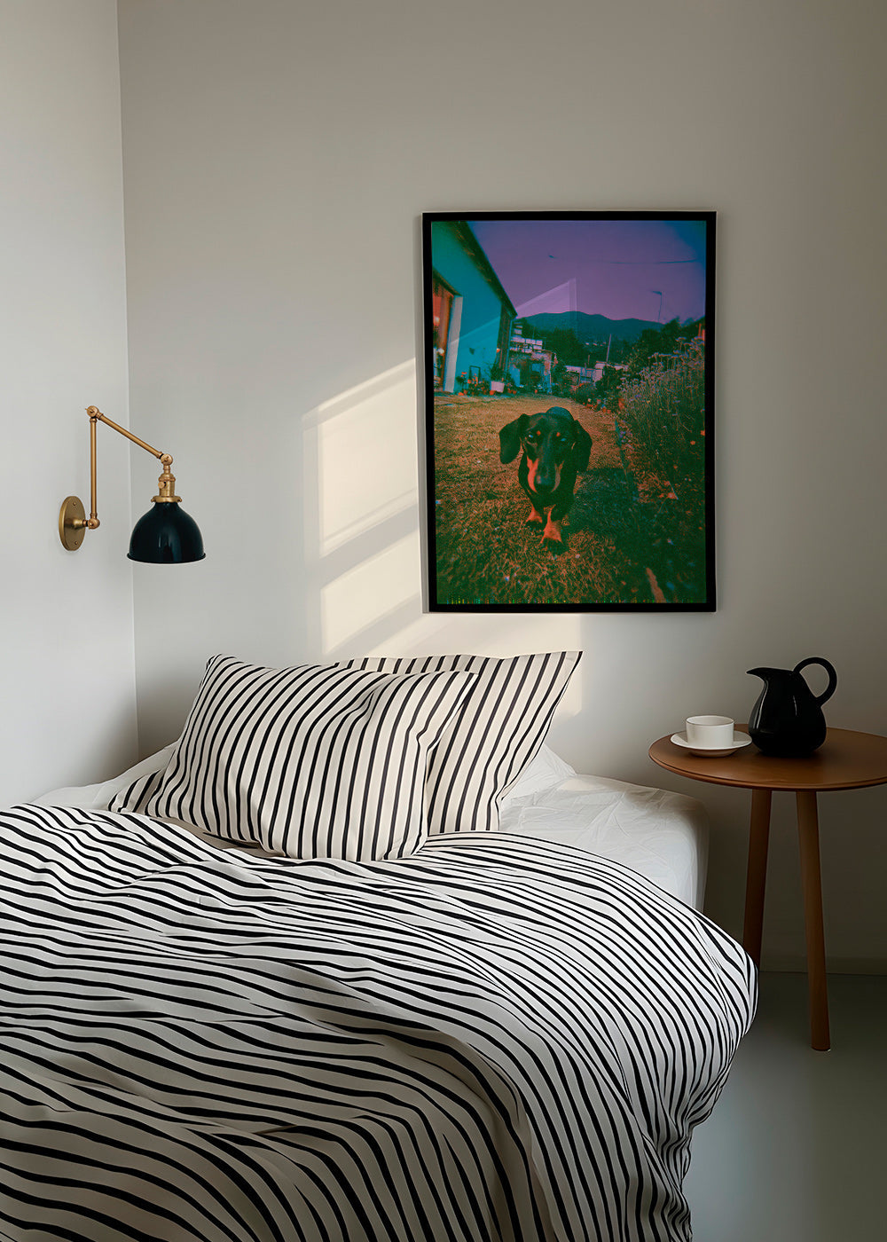 Cuadro perro al atardecer – Product1