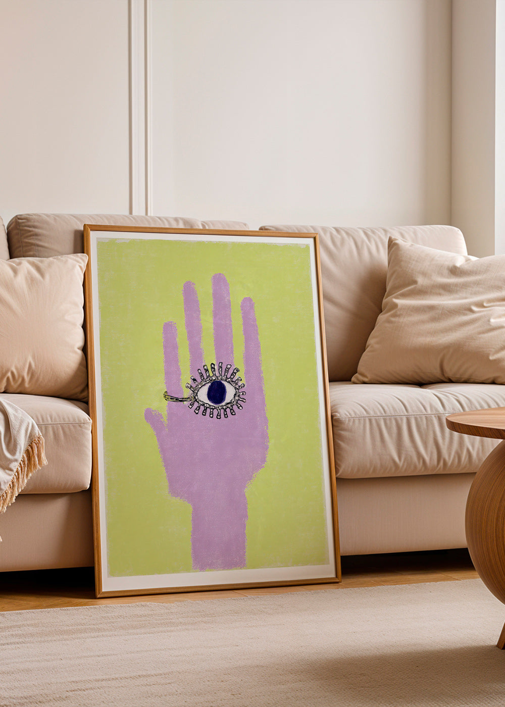 Ilustración de mano con ojo en la palma – Product3