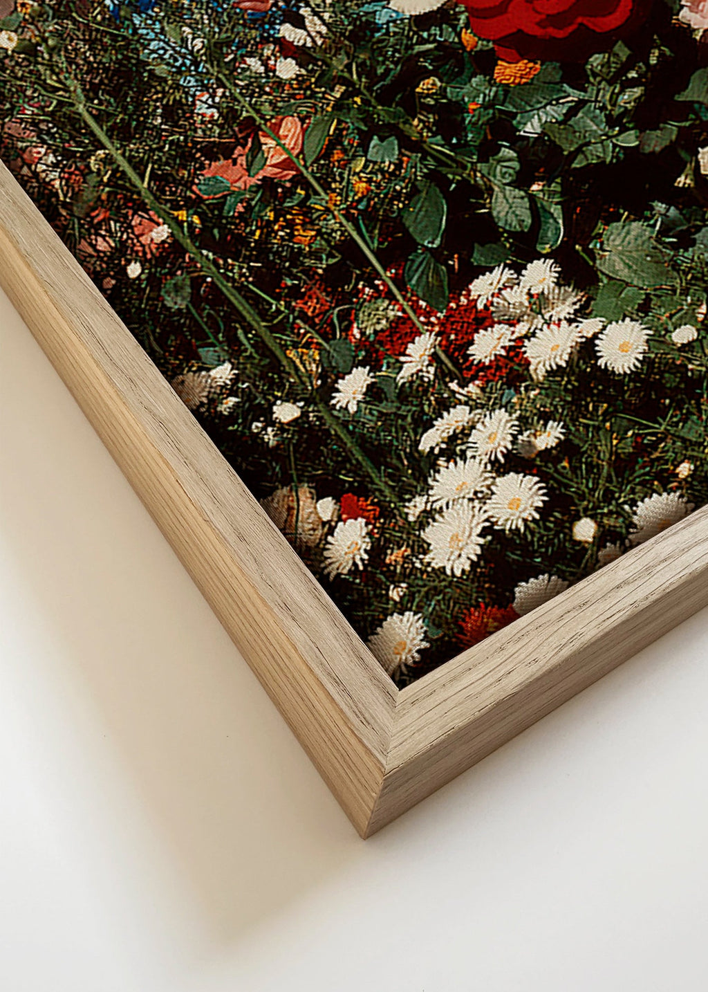 Botanical print: garden in bloom