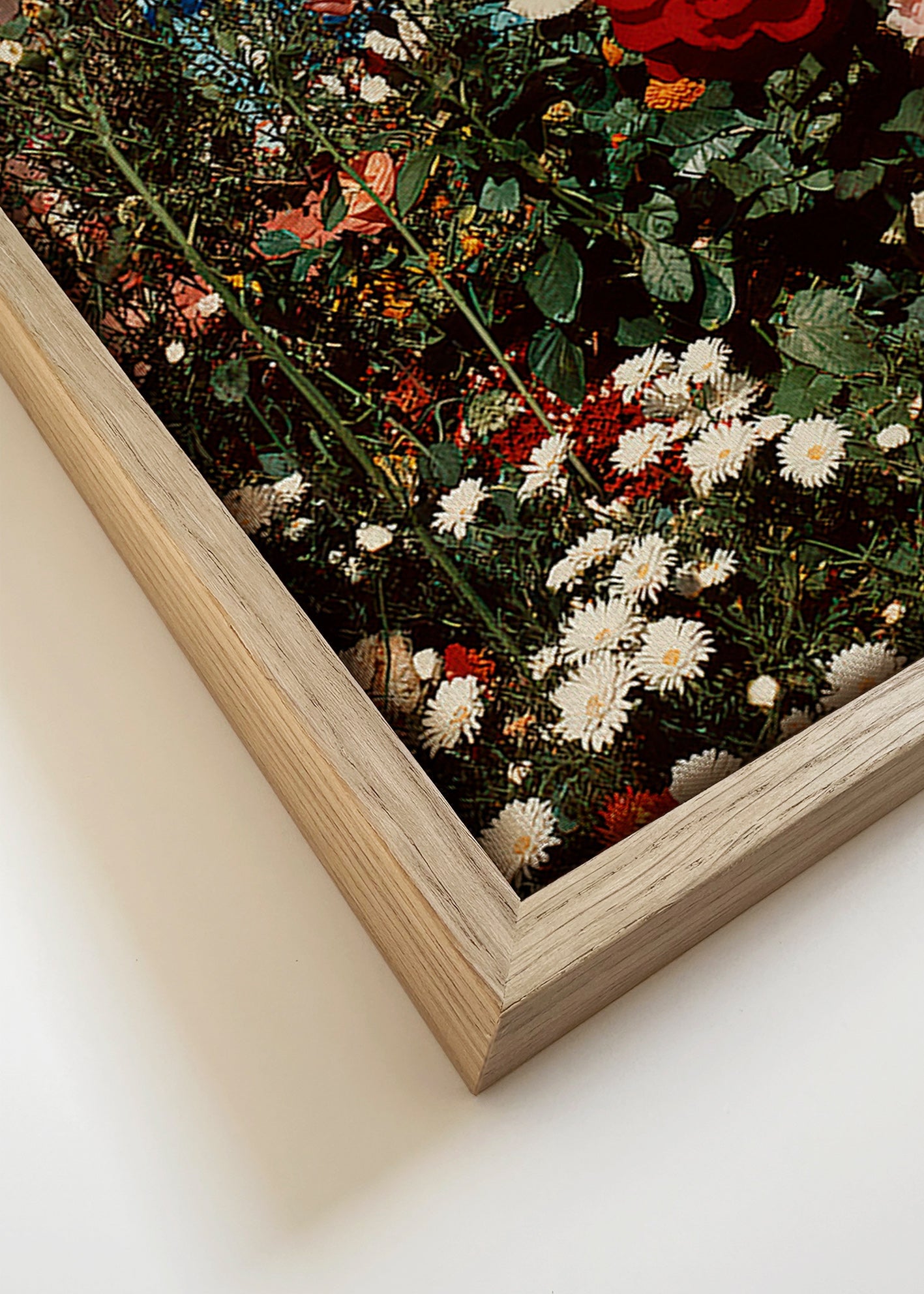 Botanical print: garden in bloom